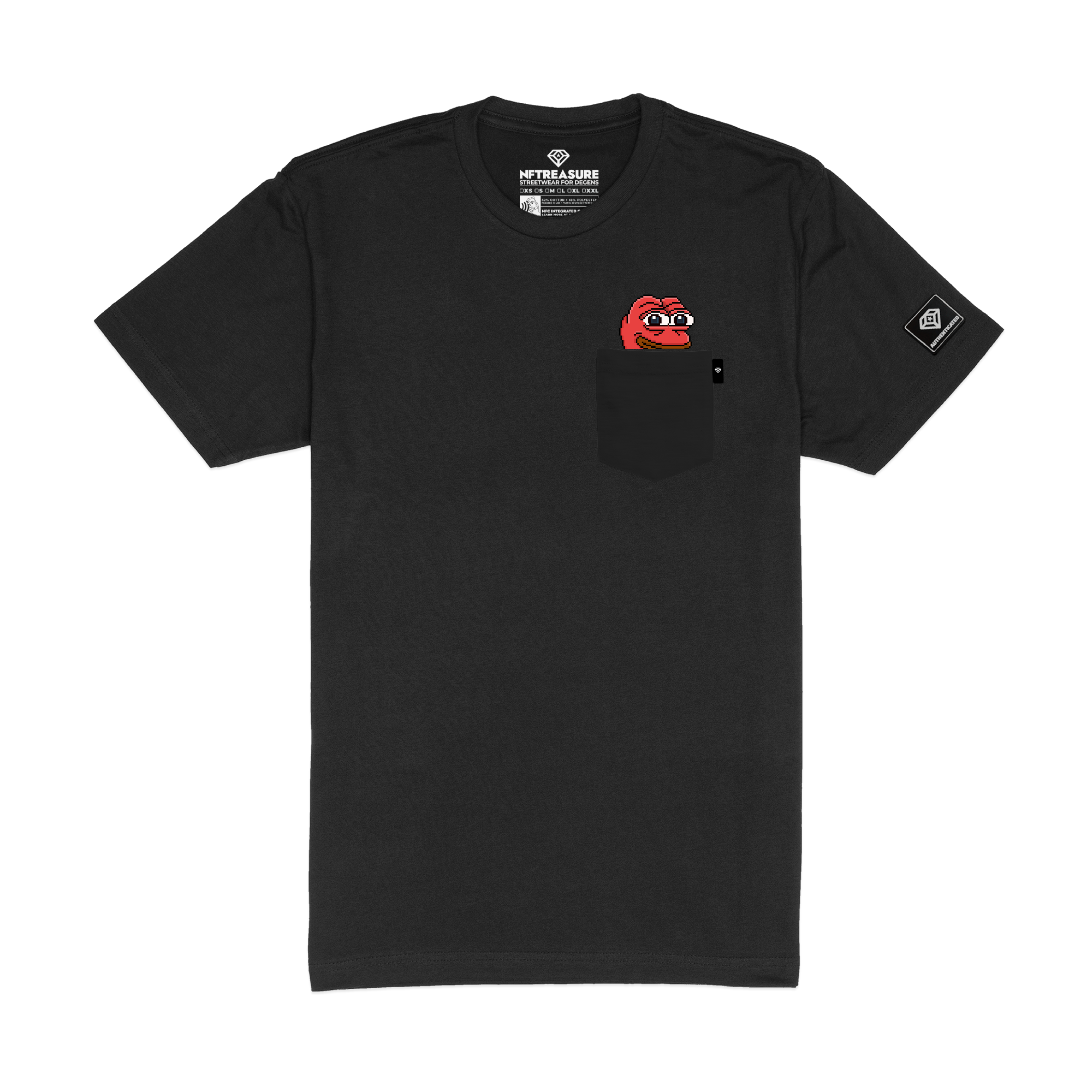 $RPEPE Peeping Red Pepe Pocket T-shirt