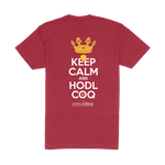 Keep Calm and HODL Coq - View 2