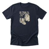 Blowing on Nintendo Cartridges - Funny 90s Kid T-Shirt