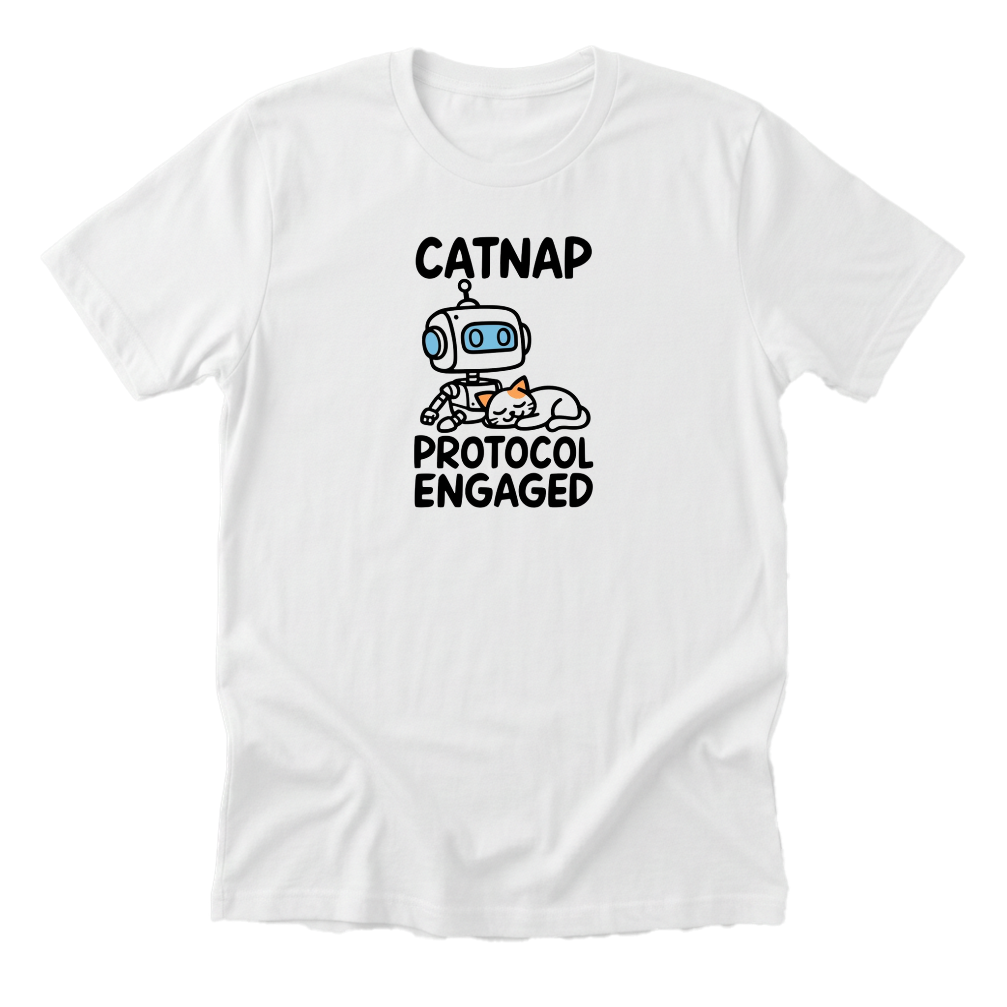Catnap Protocol Engaged Tee