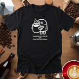 Powered By Coffee And Existential Dread Tee