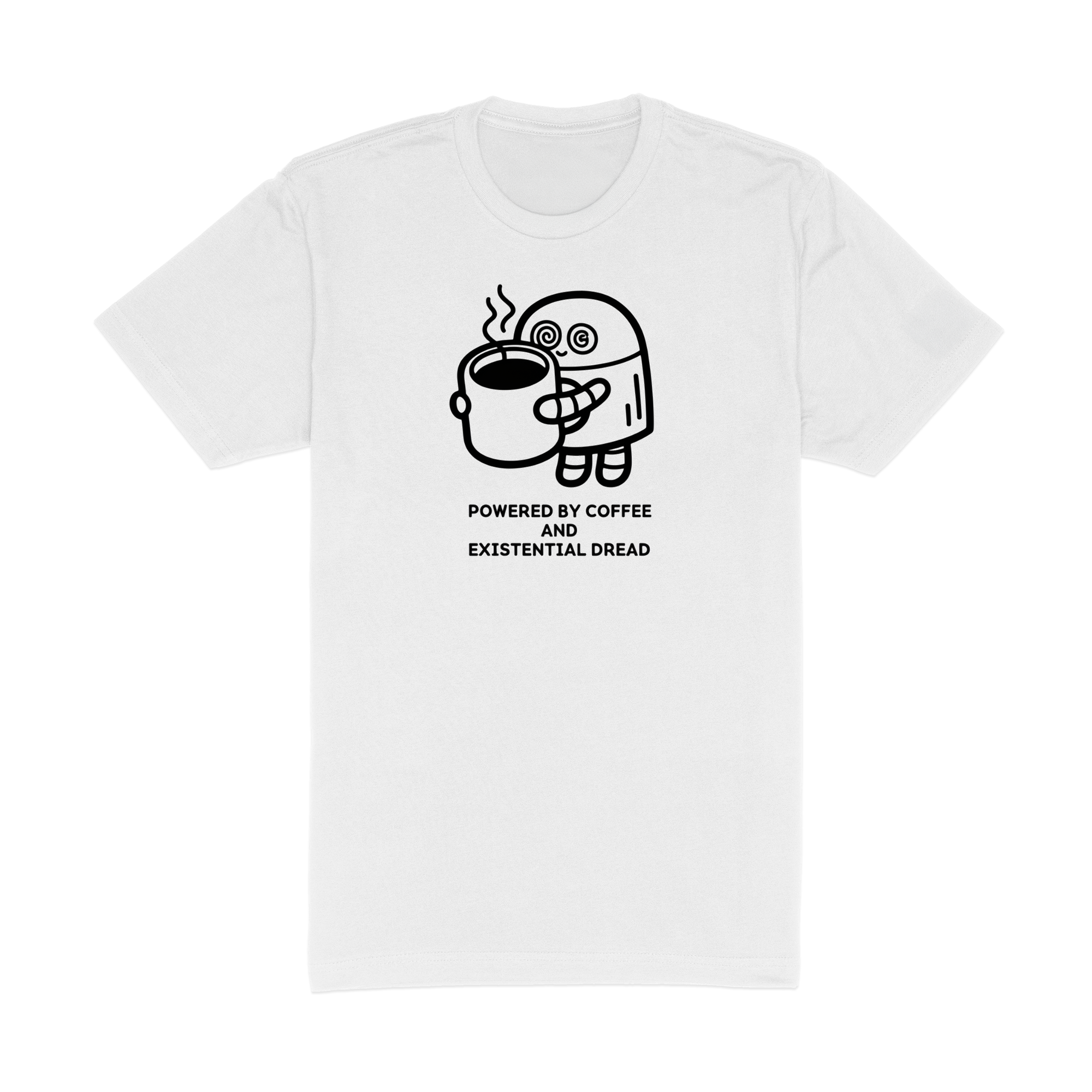 Coffee And Dread - White T-Shirt