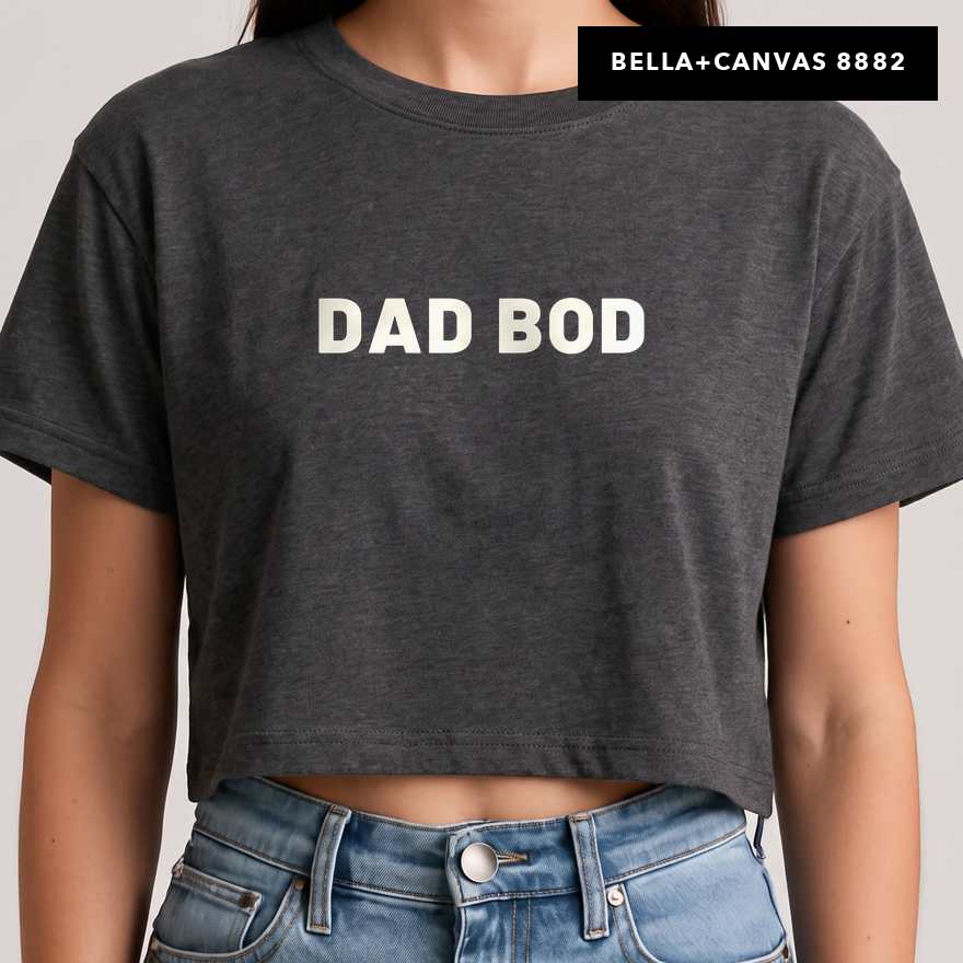 Dark Grey Heather crop8882