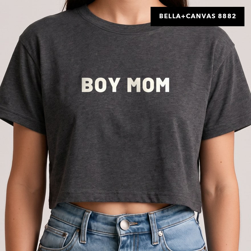 Dark Grey Heather crop8882