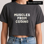 Dark Grey Heather crop8882