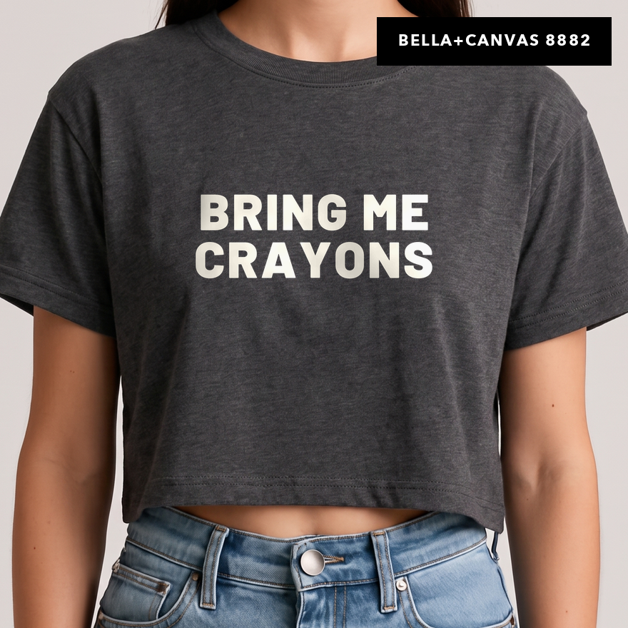 Dark Grey Heather crop8882