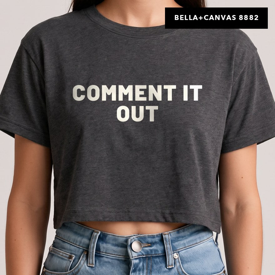 Dark Grey Heather crop8882