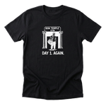 Day 1. Again. Tee - Black