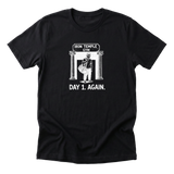 Day 1. Again. Tee - Black