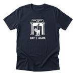 Day 1. Again. Tee - Navy