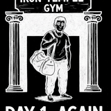 Day 1. Again. Tee - Design closeup