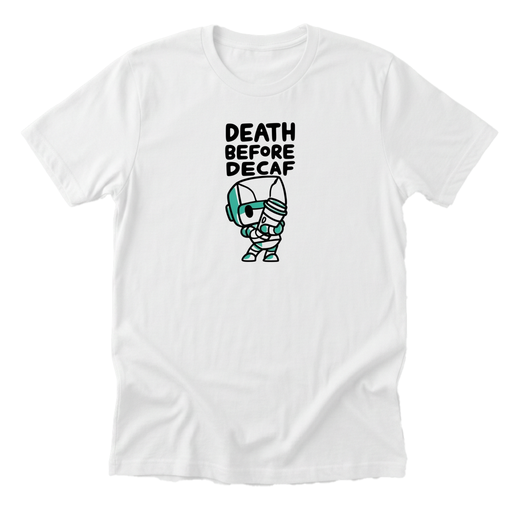 Death Before Decaf Tee