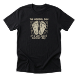Dirty Feet, Happy Life - Funny 90s Kid T-Shirt