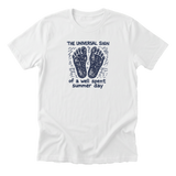 Dirty Feet, Happy Life - Funny 90s Kid T-Shirt