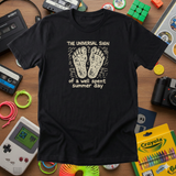 Dirty Feet, Happy Life - Funny 90s Kid T-Shirt