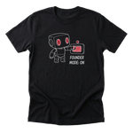 Founder Mode: On Tee - Black