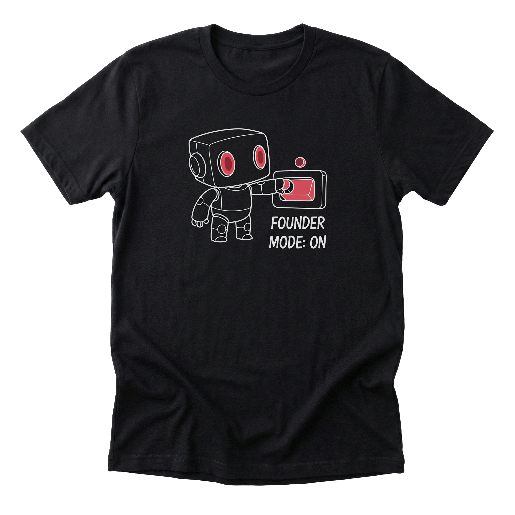 Founder Mode: On Tee - Black