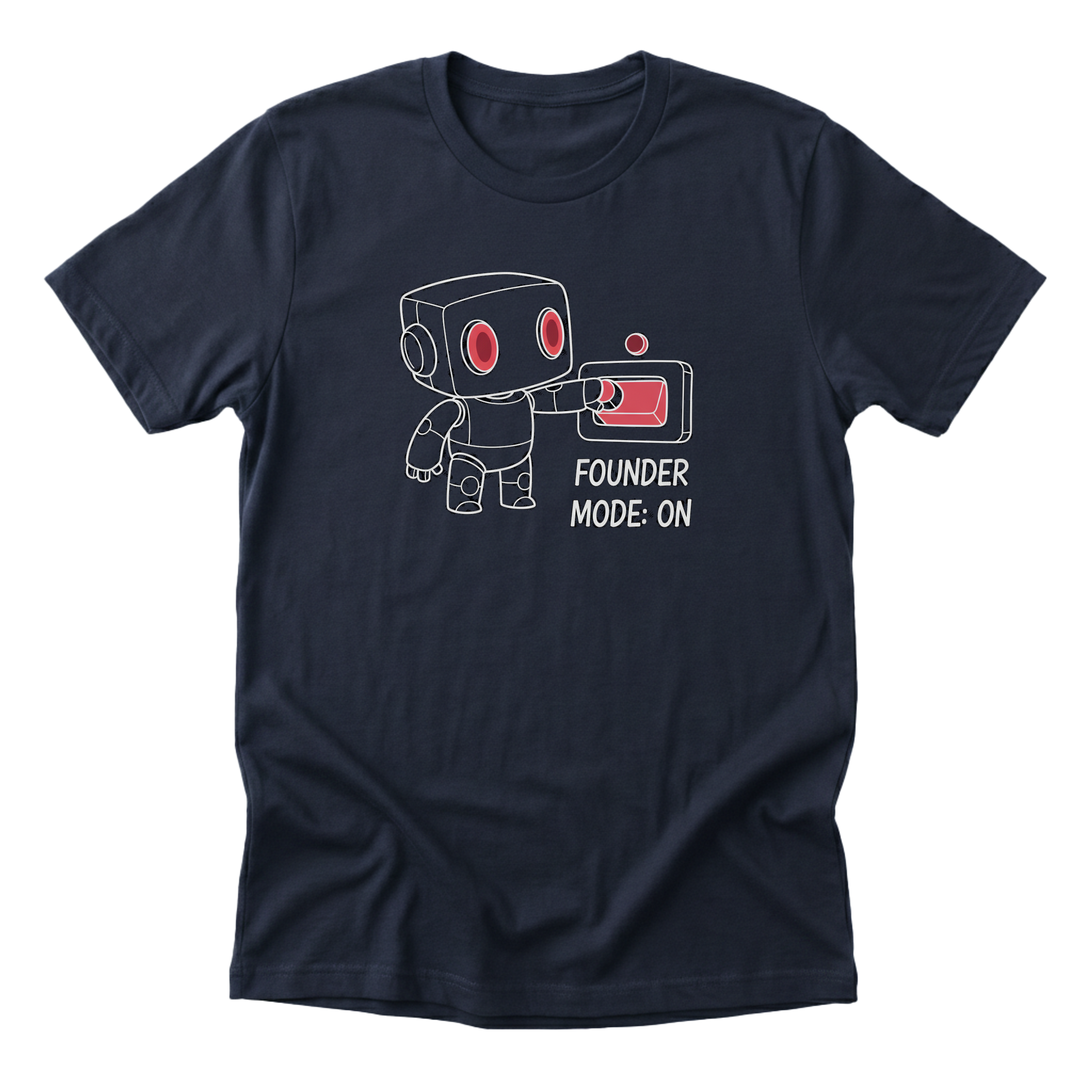 Founder Mode: On Tee - Navy