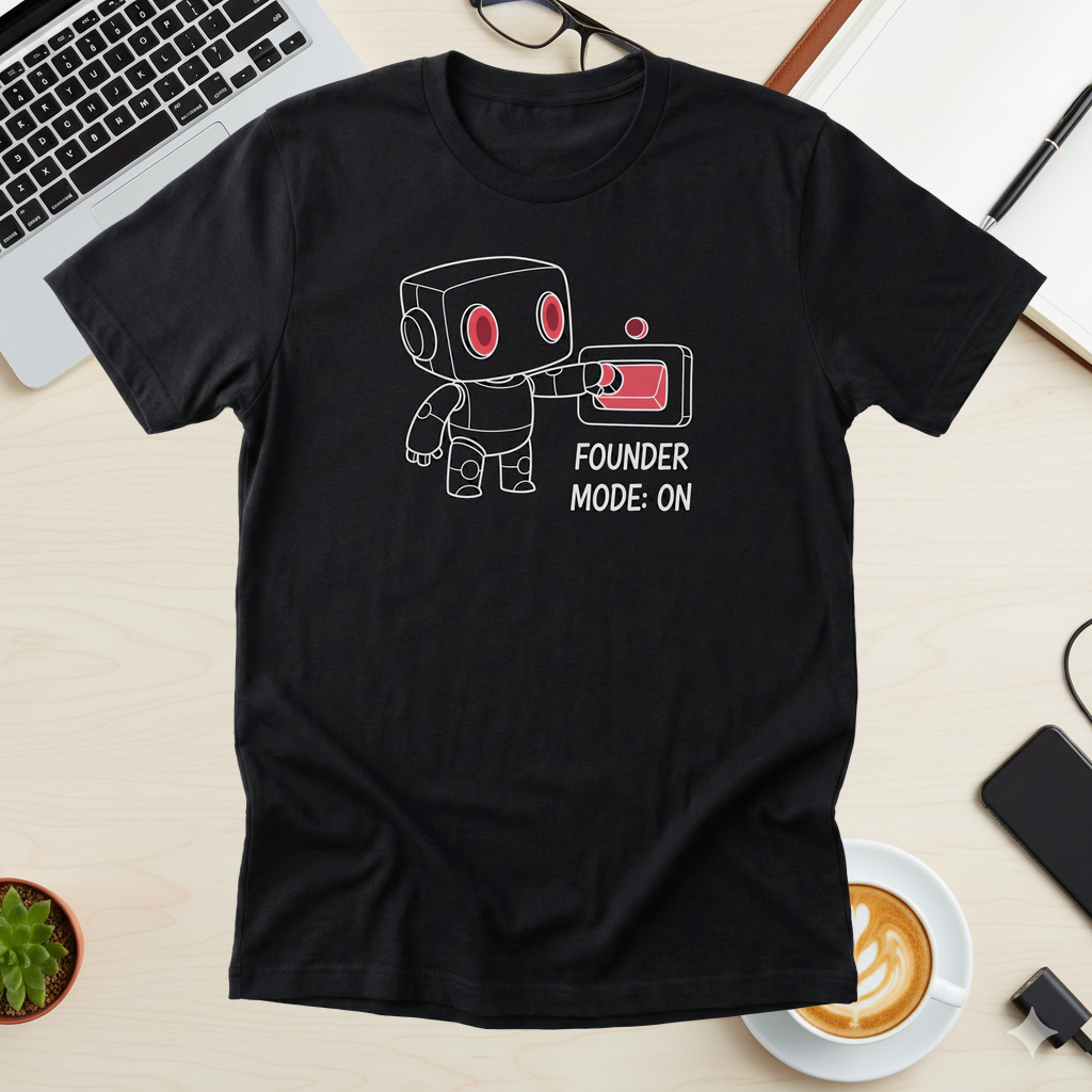 Founder Mode: On Tee - Lifestyle