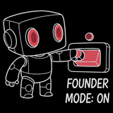 Founder Mode: On Tee - Design Close-up