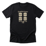 Growing Up Poor - Funny 90s Kid T-Shirt