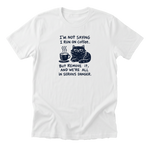 I run on caffeine shirt | TRESR graphic tee