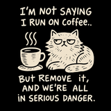 I run on caffeine shirt | TRESR graphic tee