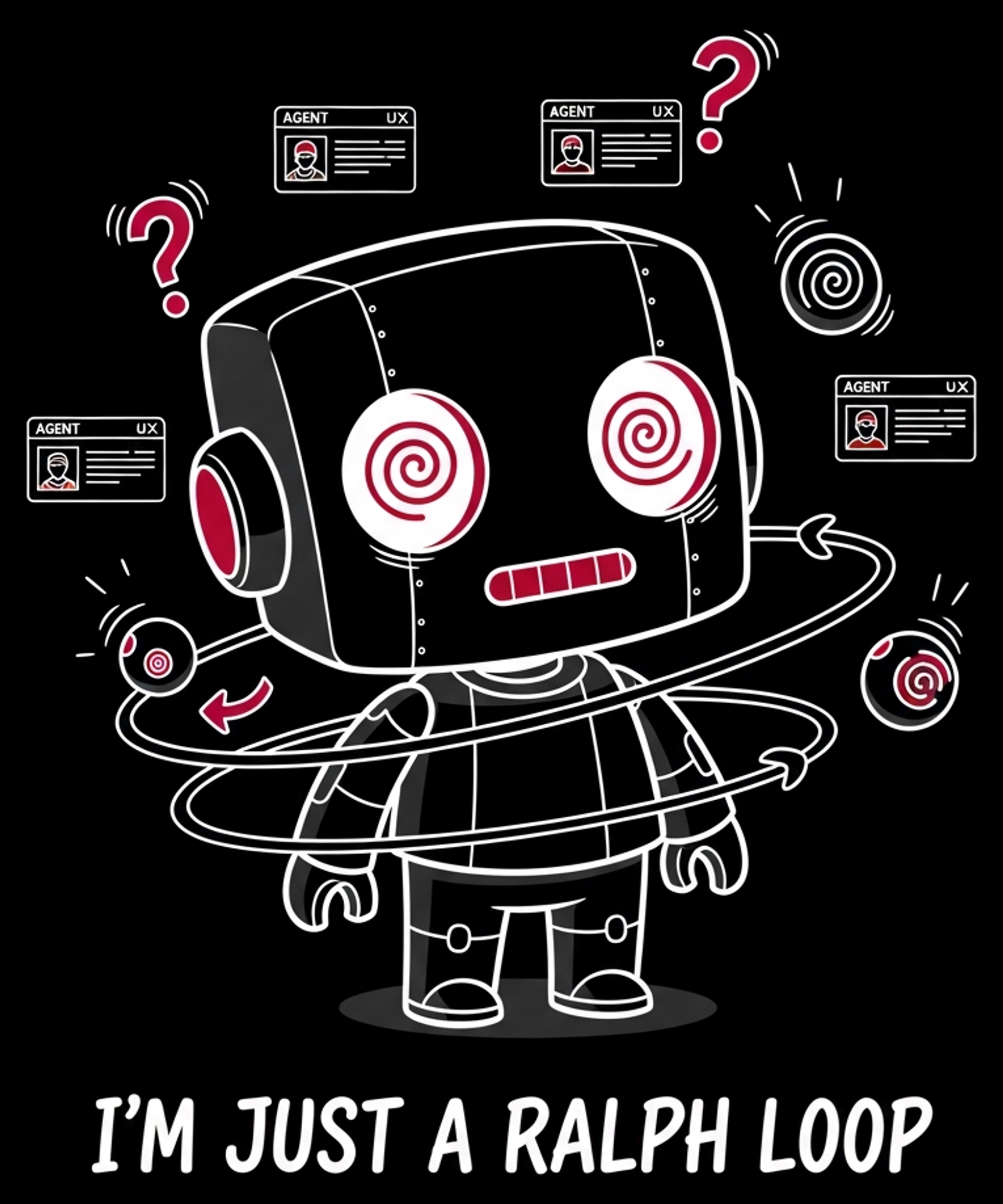 I'm Just A Ralph Loop Tee punchin