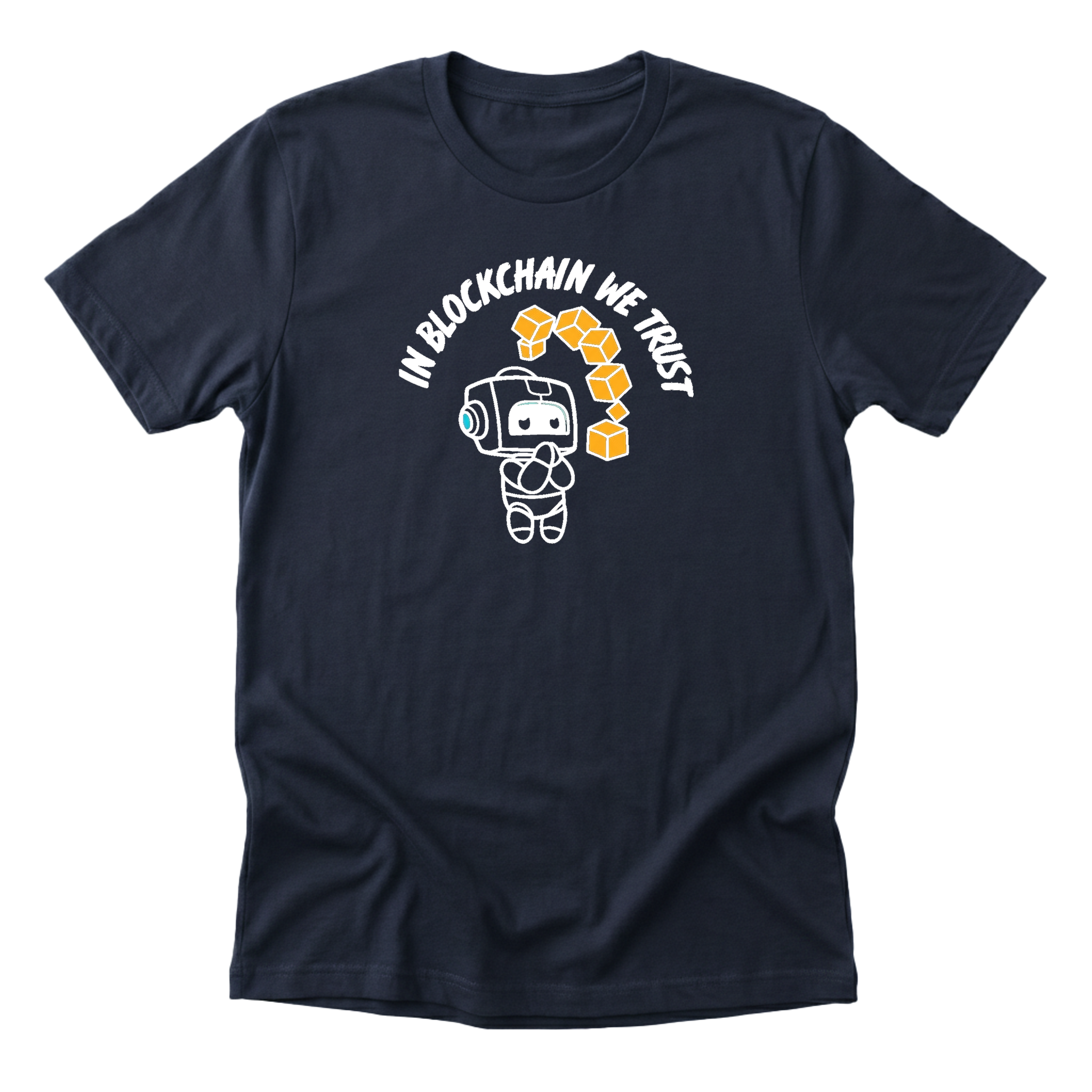 In Blockchain We Trust Tee