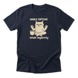 Inhale, Exhale - Funny Cat Mom T-Shirt