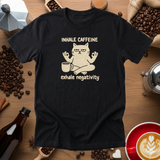 Inhale, Exhale - Funny Cat Mom T-Shirt