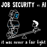 Job Security vs AI Tee