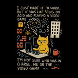 Me or the Game - Funny Cat Mom T-Shirt