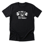 My Body Is My Side Project Tee - Black