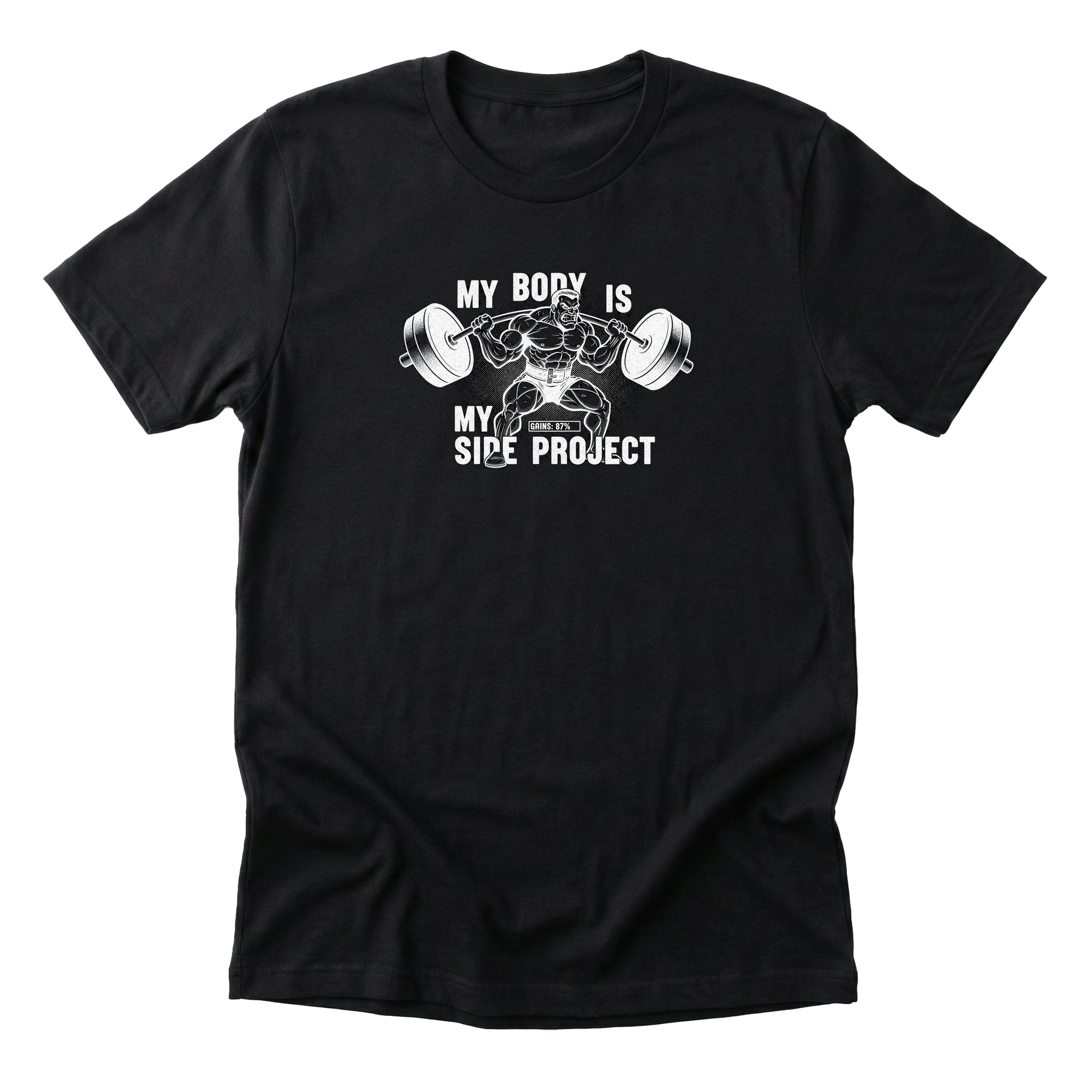 My Body Is My Side Project Tee - Black