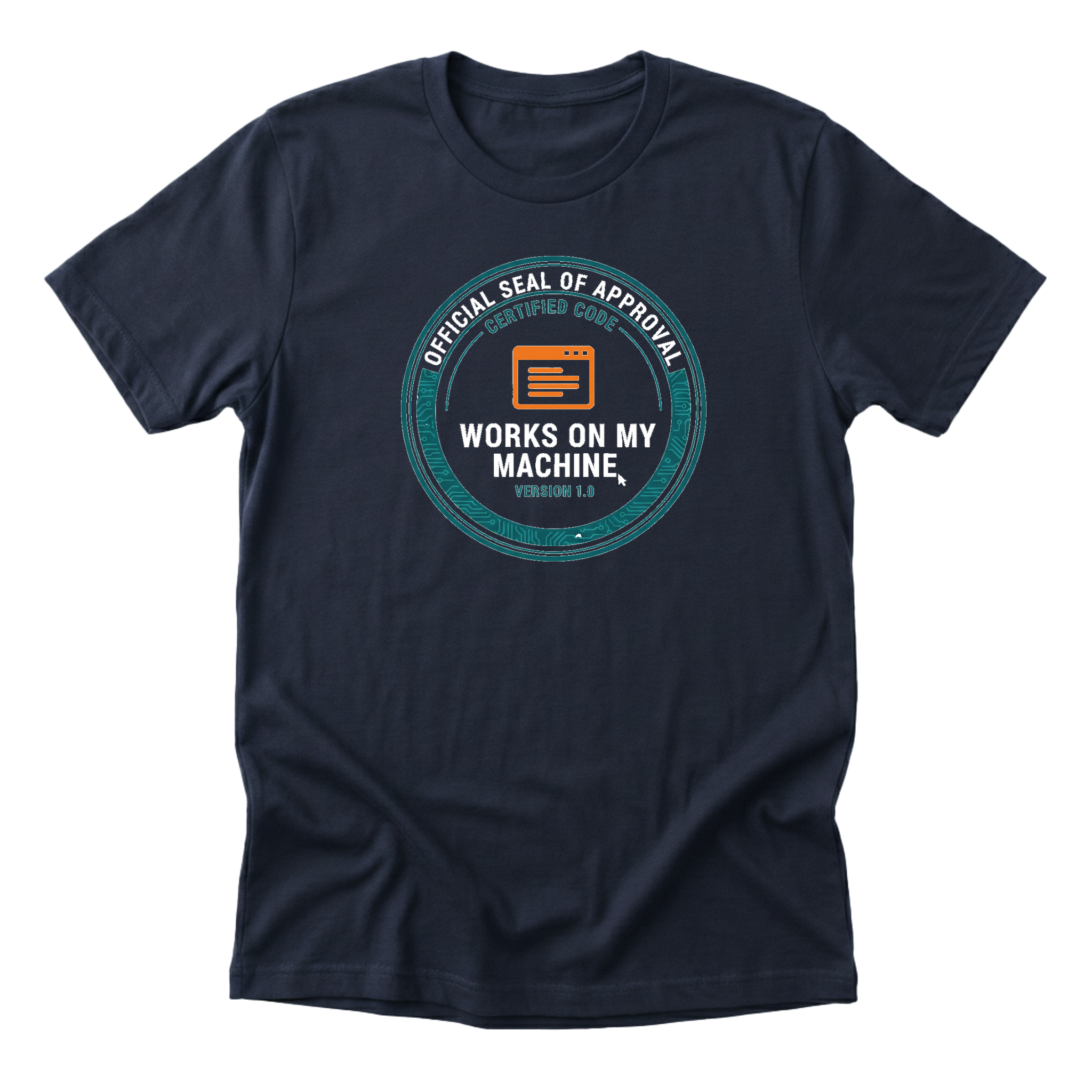 works-on-my-machine navy-flat