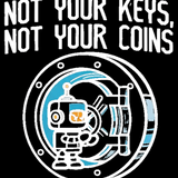 Not Your Keys Not Your Coins Tee