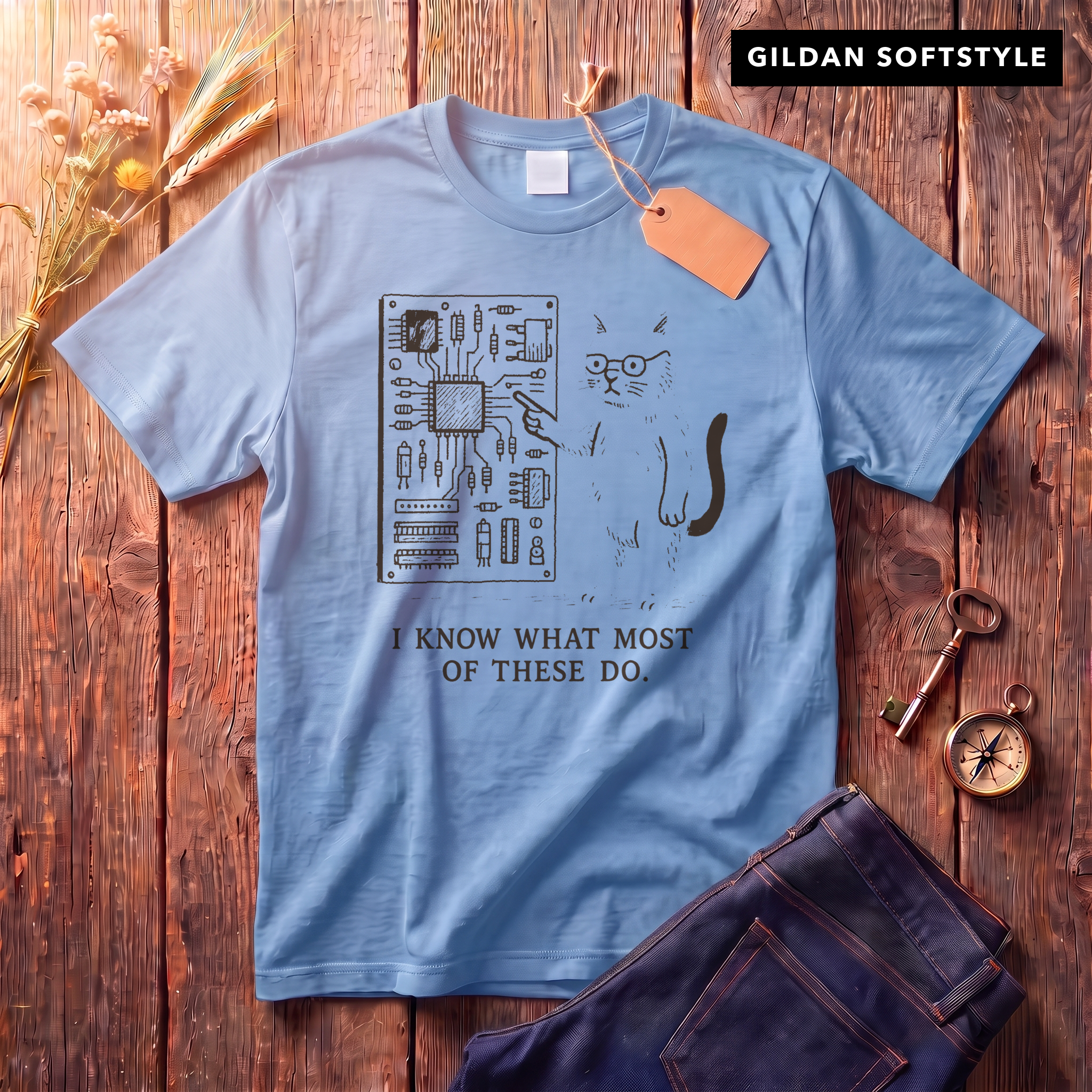 Light Blue softstyle