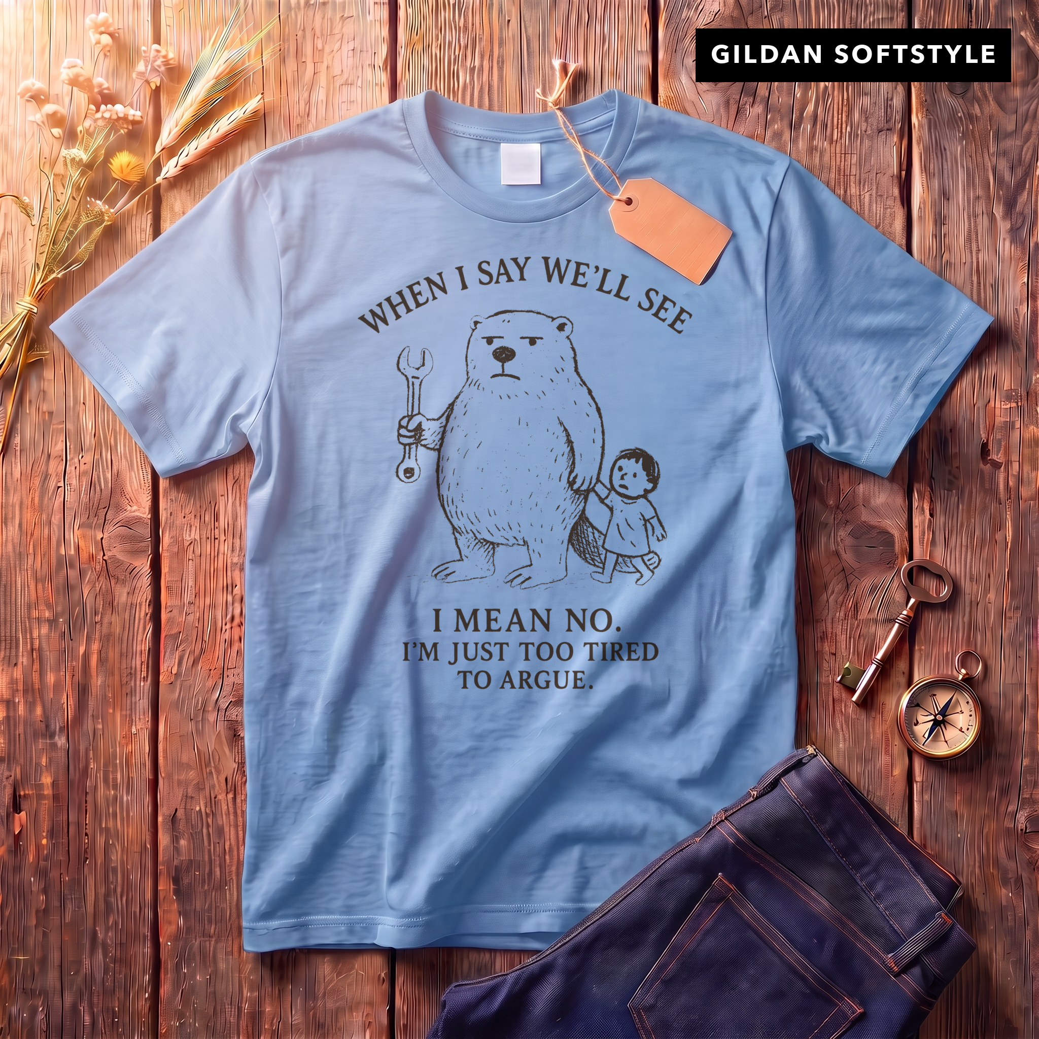 Light Blue softstyle