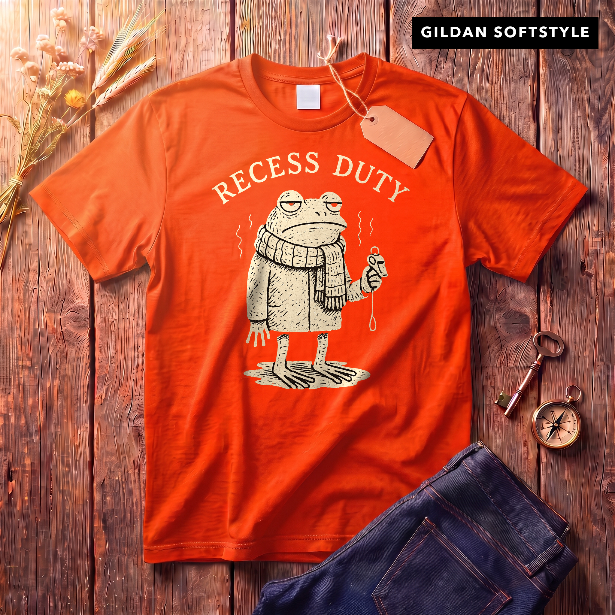 Orange softstyle