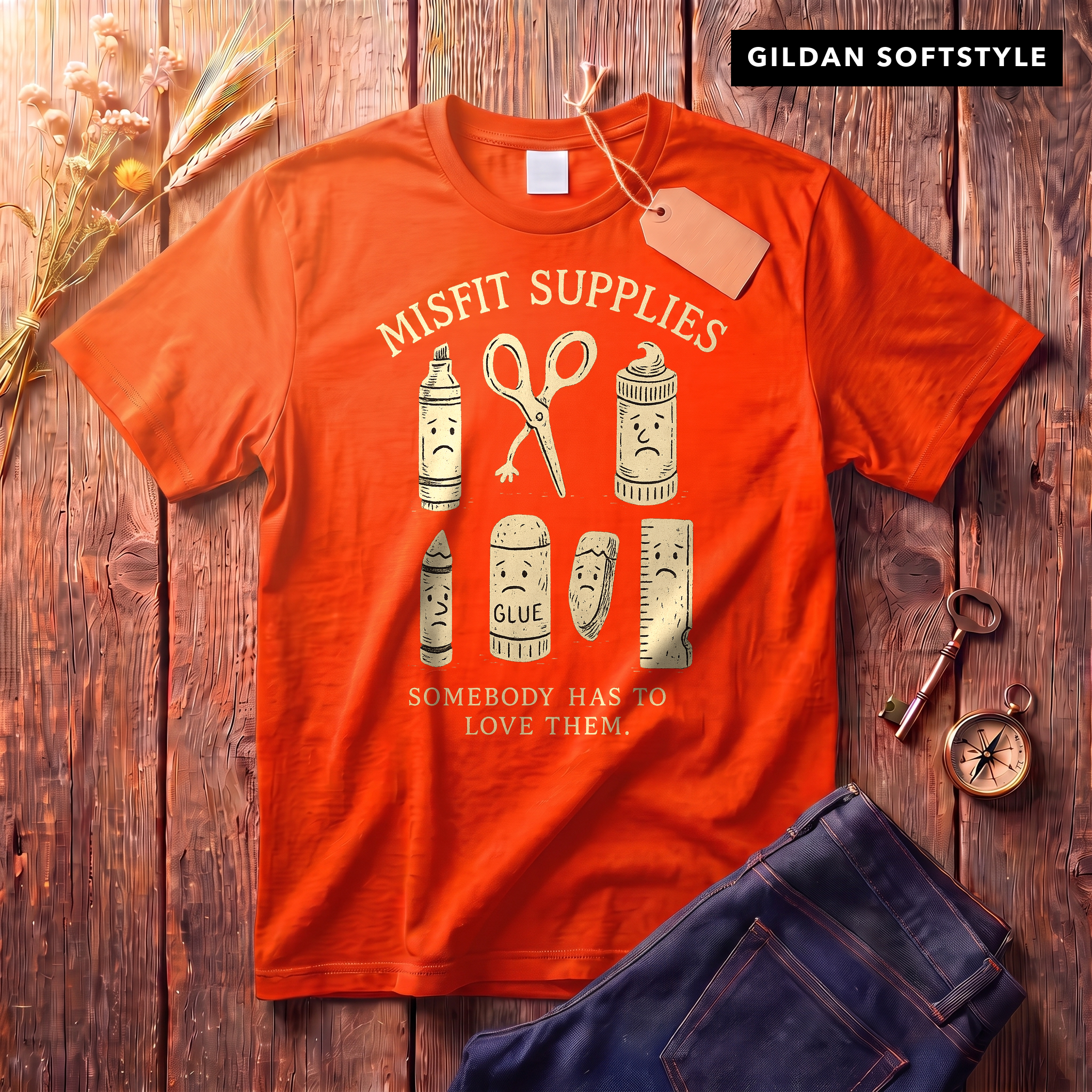 Orange softstyle