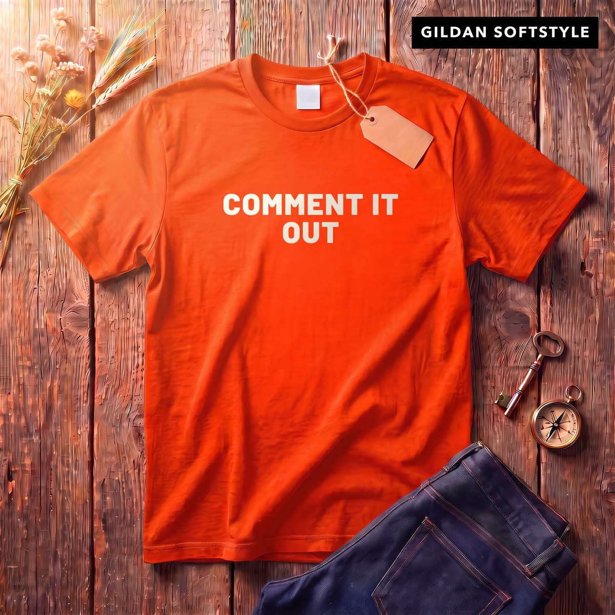 Orange softstyle