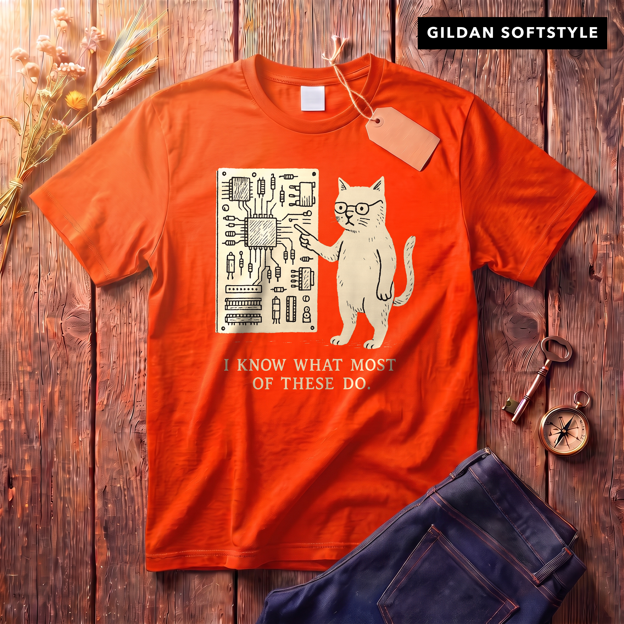 Orange softstyle