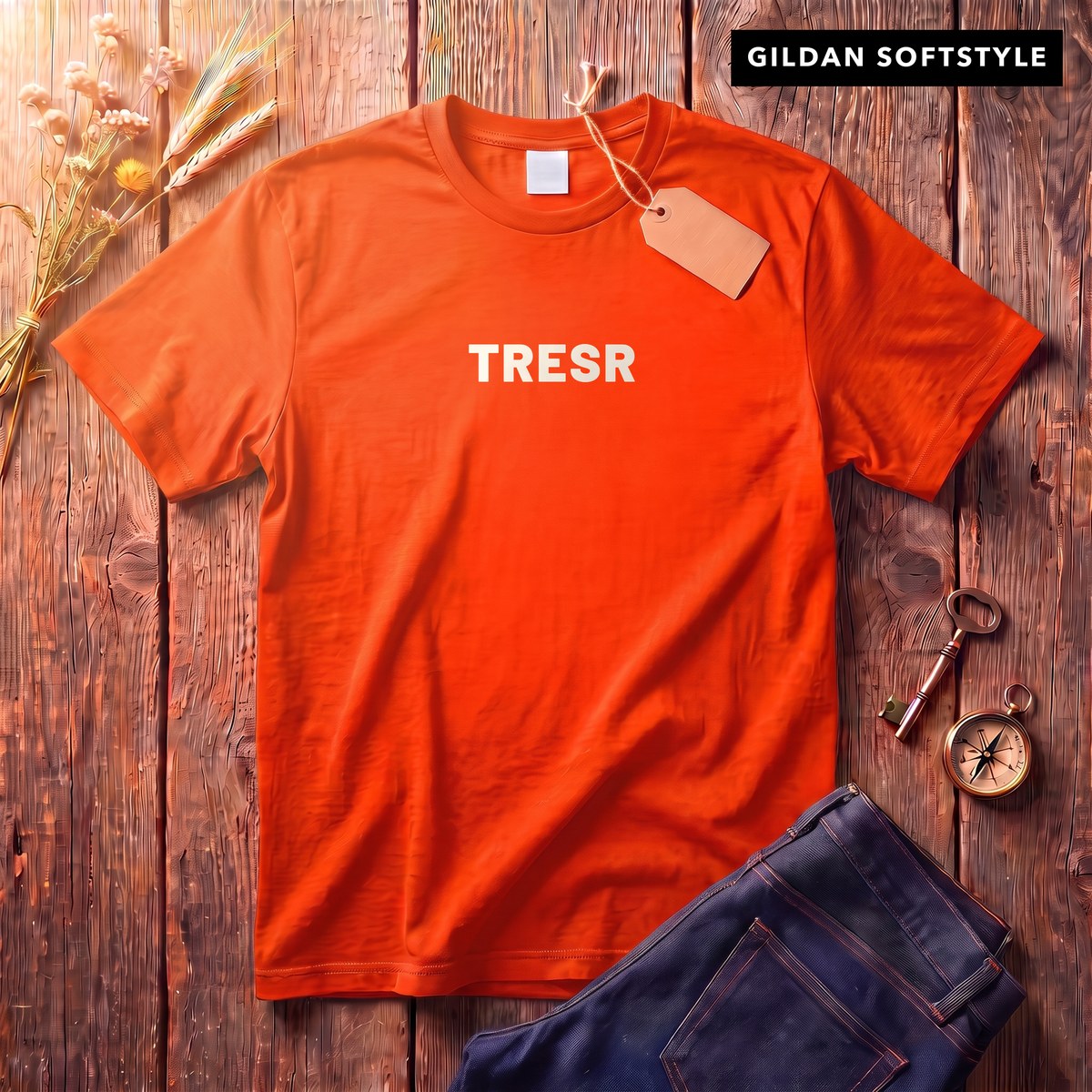 Orange softstyle