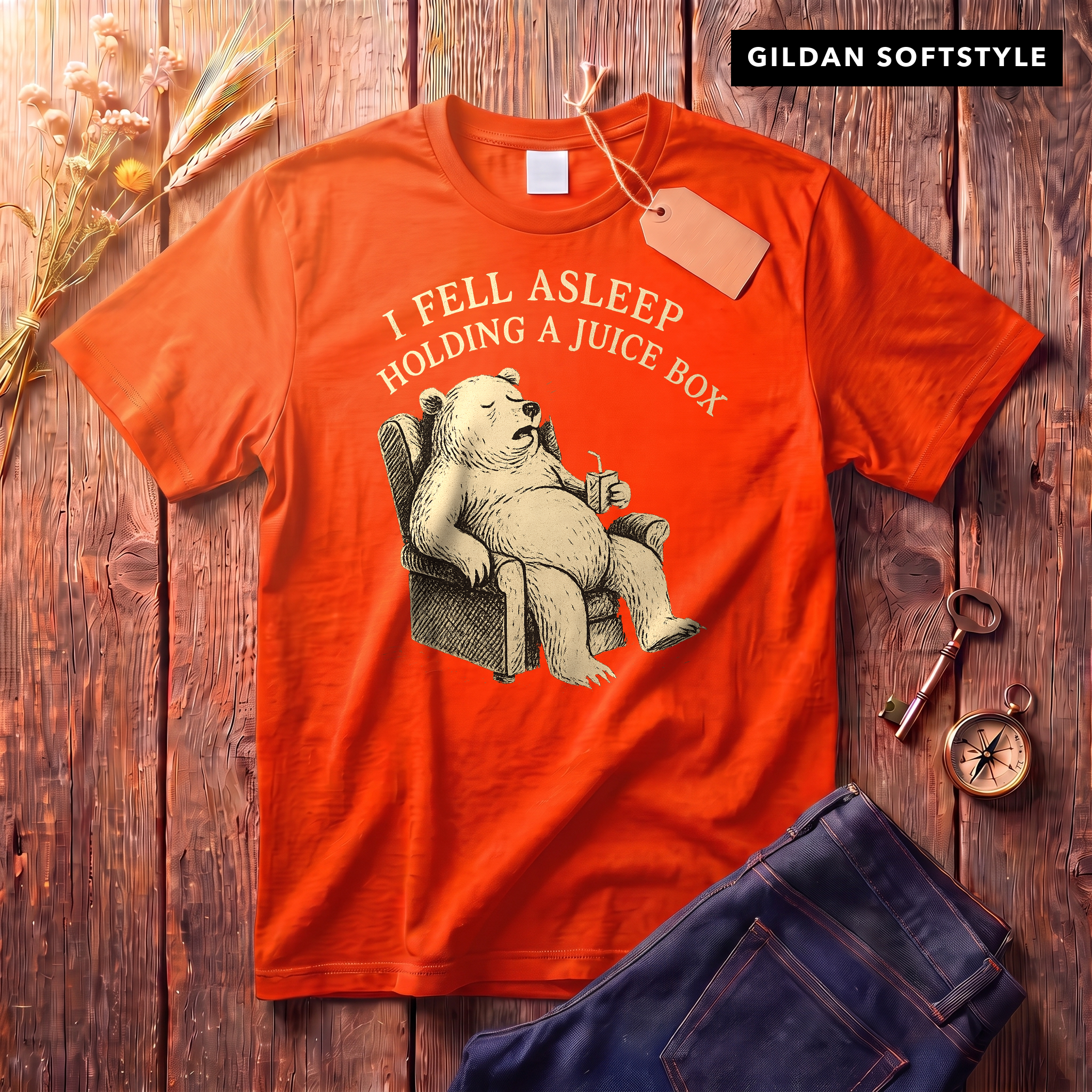 Orange softstyle