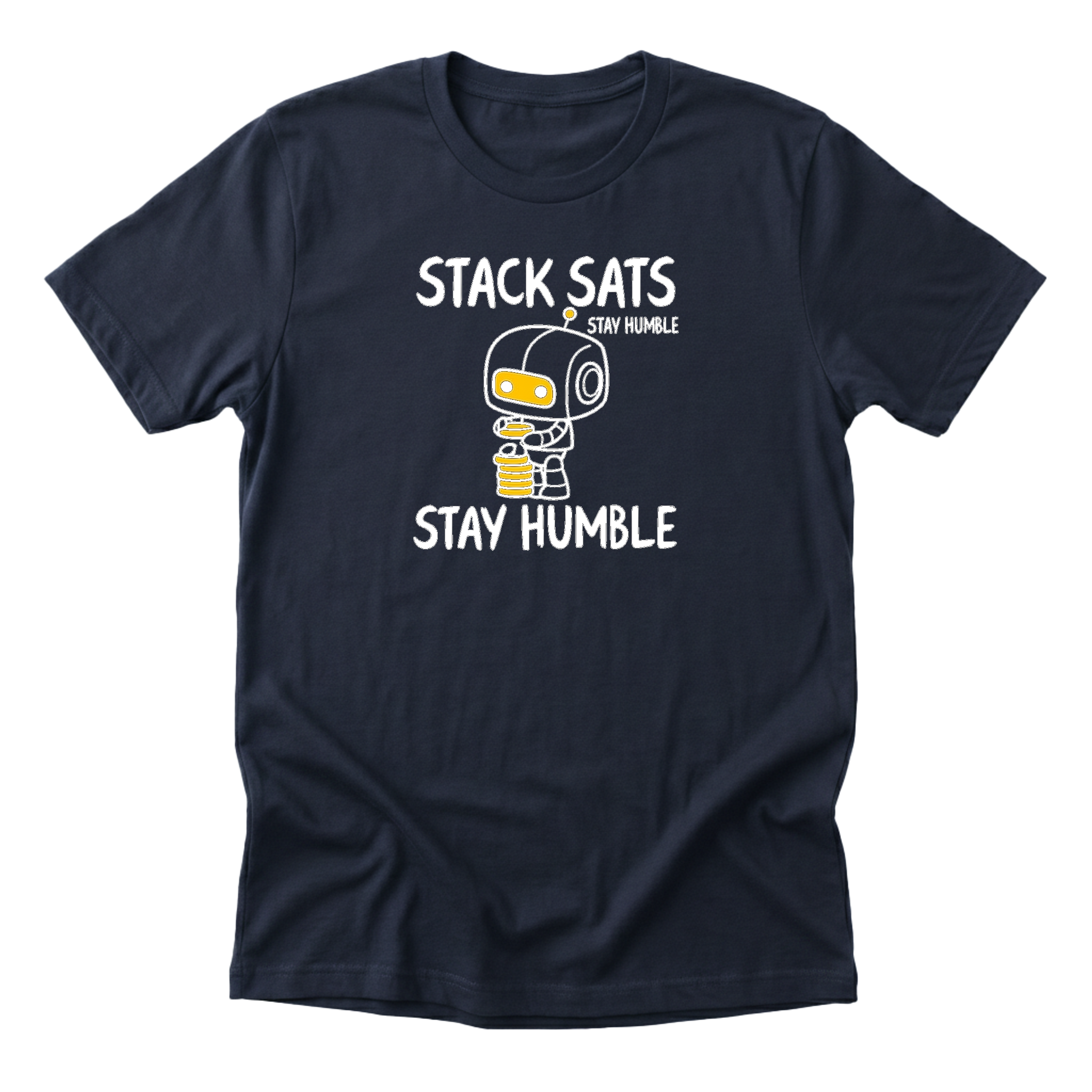 Stack Sats Stay Humble Tee