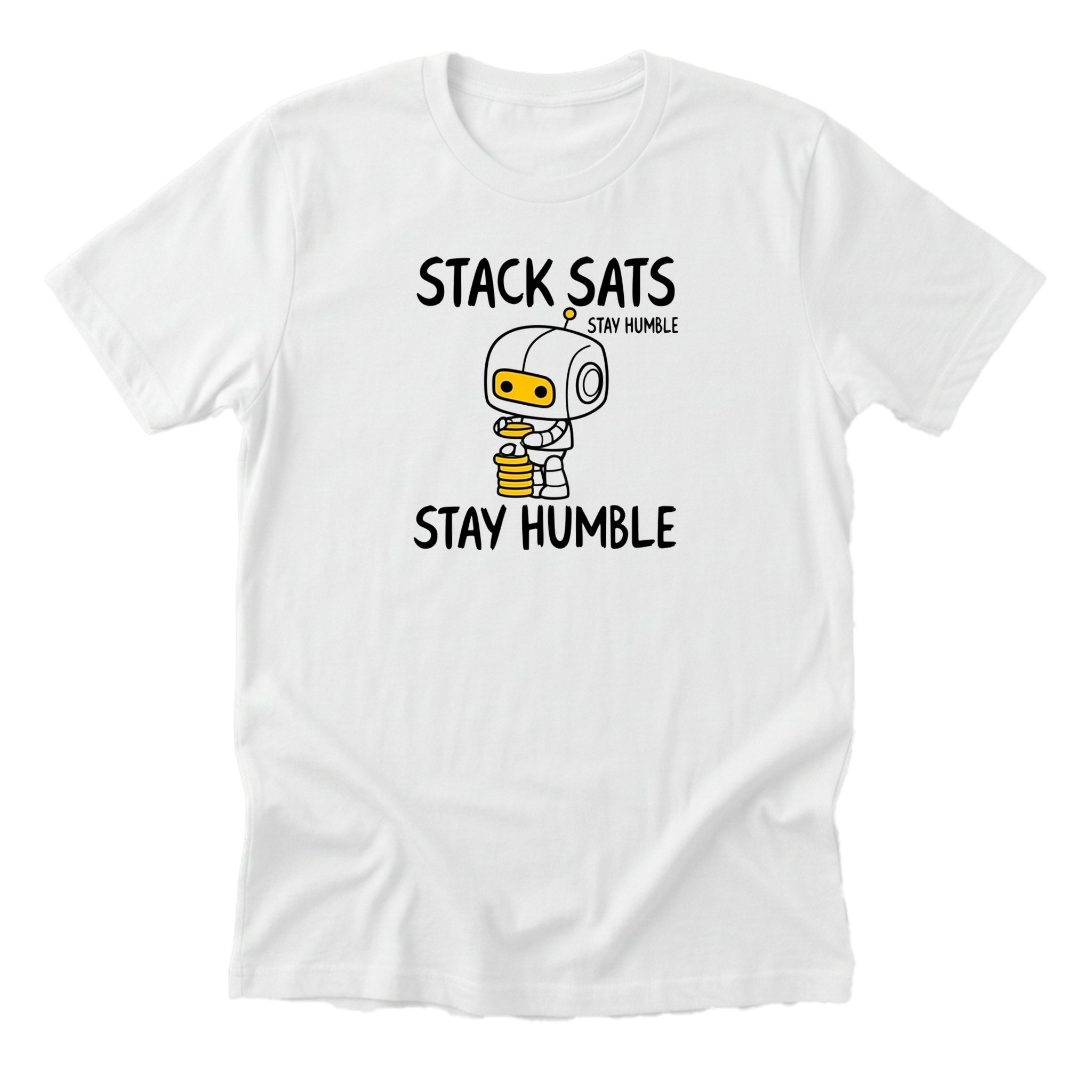 Stack Sats Stay Humble Tee