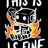 This Is Fine Tee