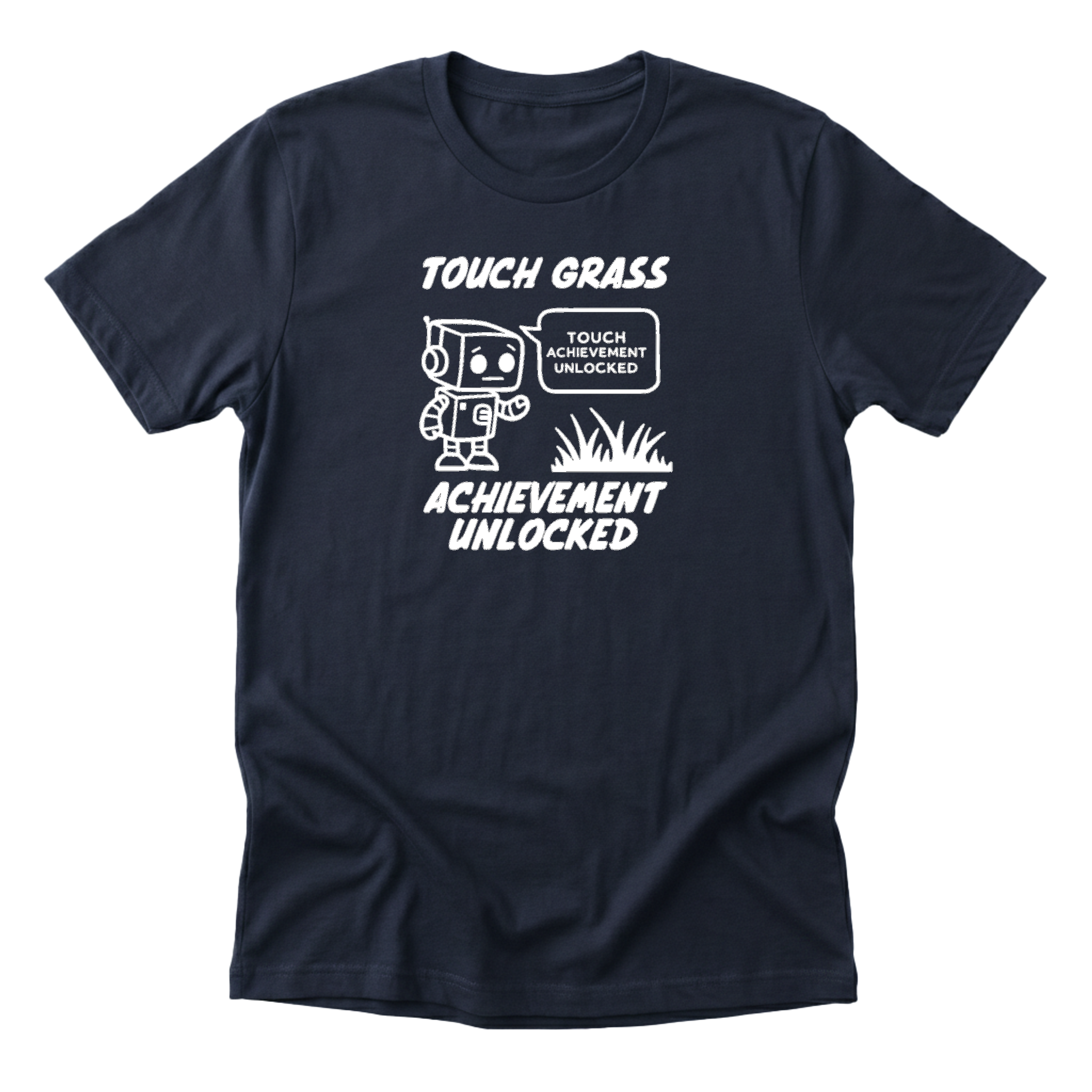 Touch Grass Achievement Tee