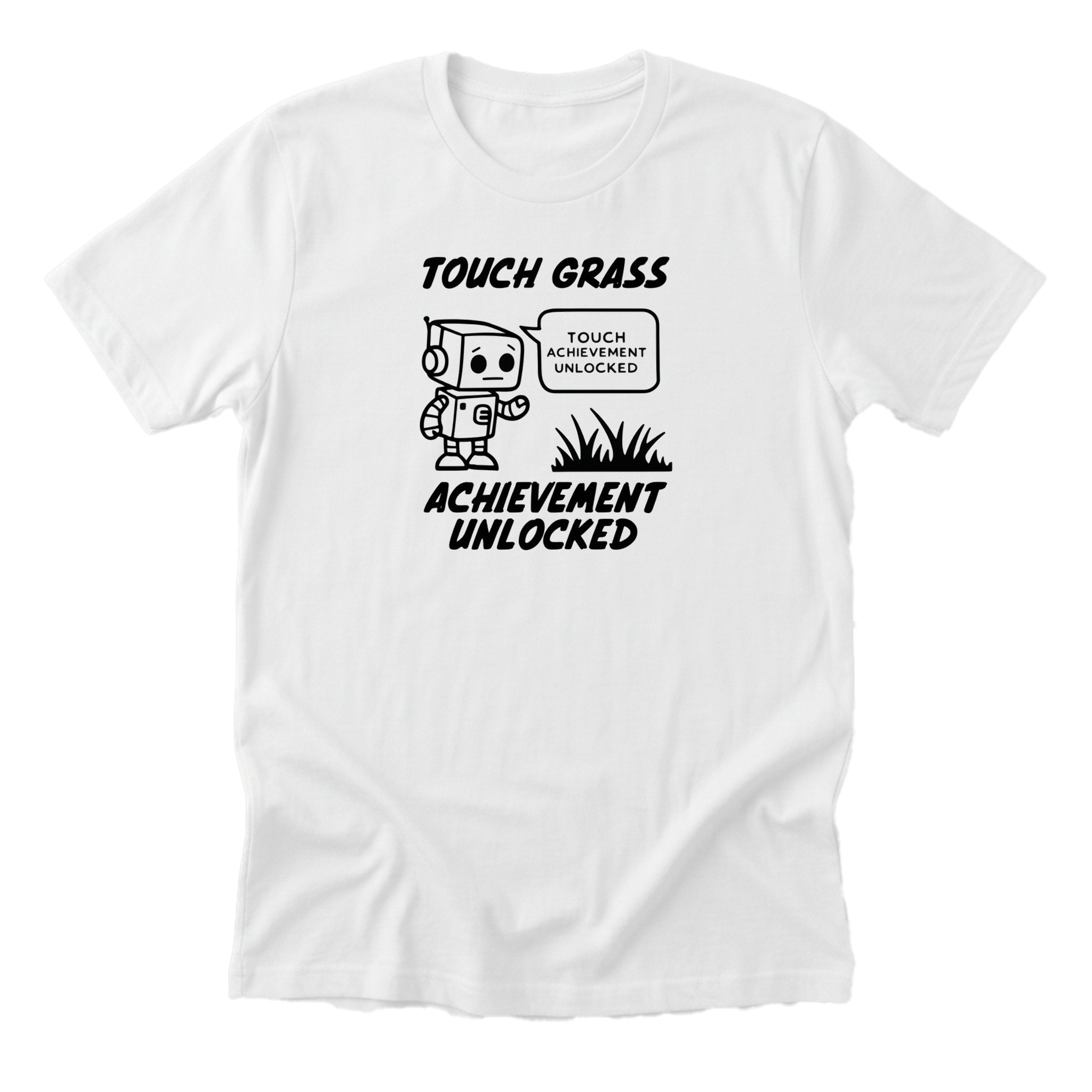 Touch Grass Achievement Tee